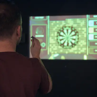 Fléchettes en réalité augmentée